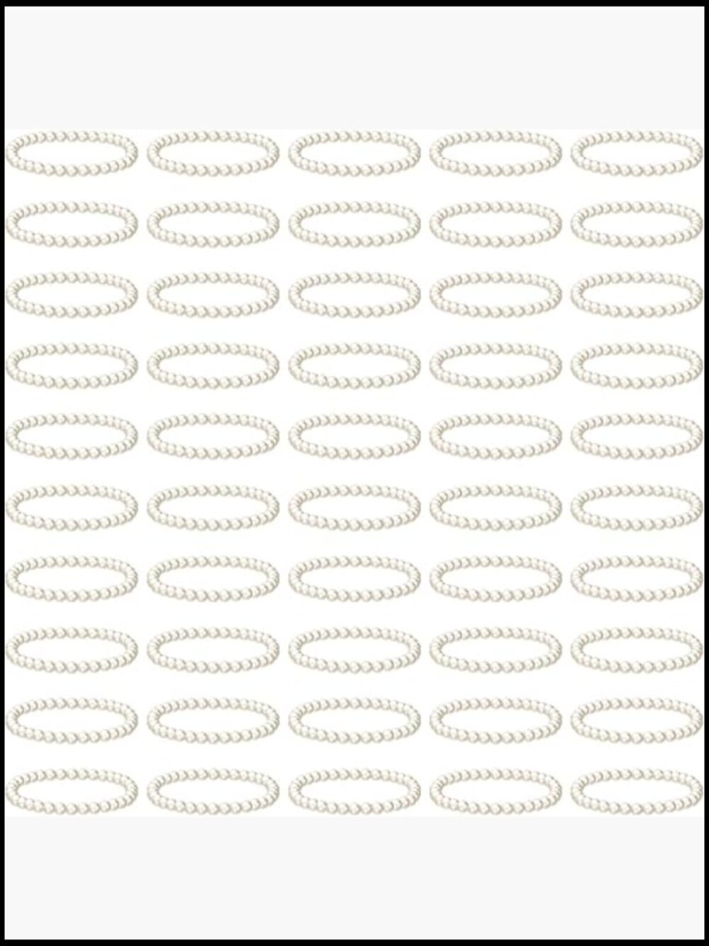 50 Piece Faux Pearl Stretch Bracelet Set Bulk Wedding Party Favor Jewelry